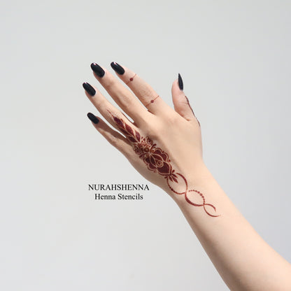 HENNA STENCIL - 028