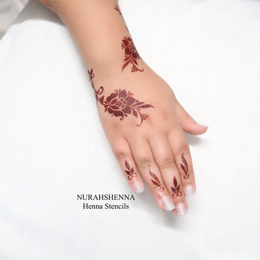 KIDS HENNA STENCIL - 030