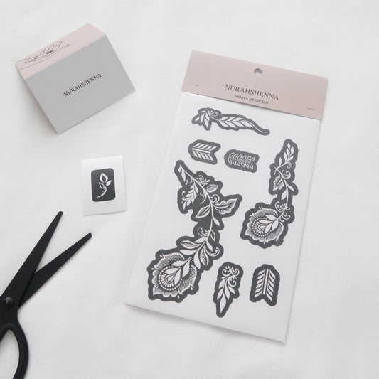 HENNA STENCIL - 020