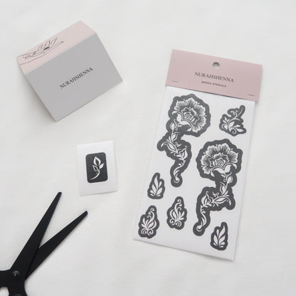 HENNA STENCIL - 021