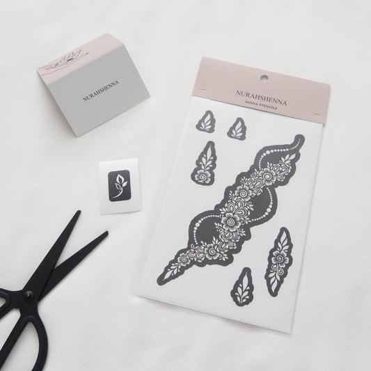 HENNA STENCIL - 027
