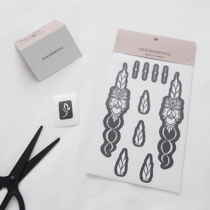 HENNA STENCIL - 028