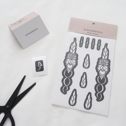 HENNA STENCIL - 028