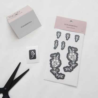 KIDS HENNA STENCIL - 030