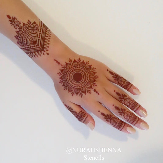 HENNA STENCIL - 016