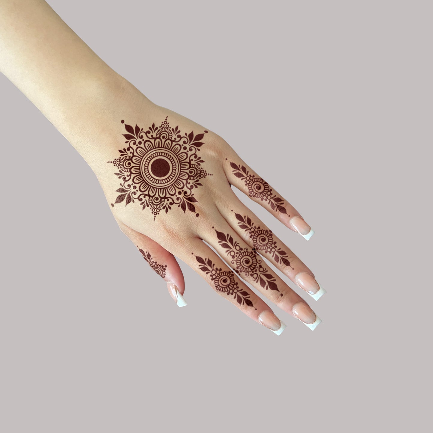 LACE HENNA STENCIL - 006