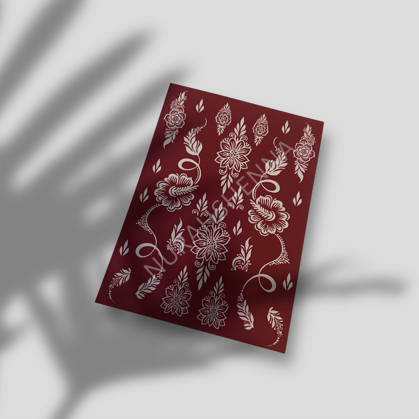 LACE HENNA STENCIL - 011