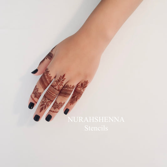 HENNA STENCIL - 017